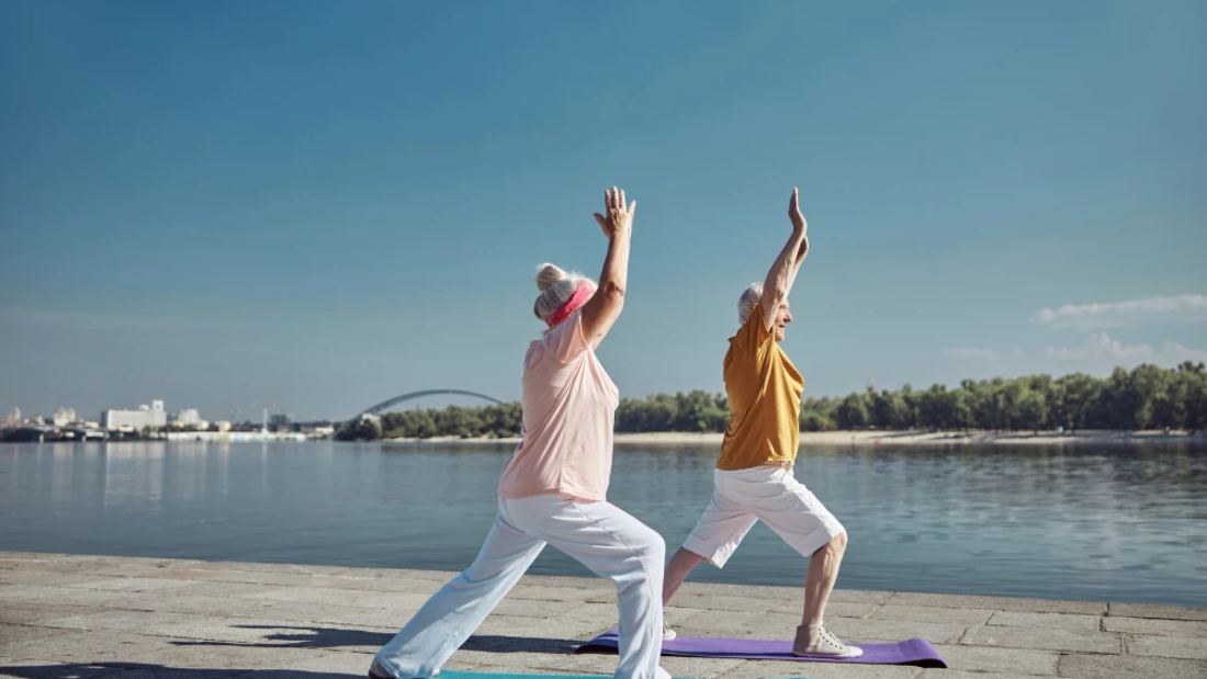 yoga for old age person